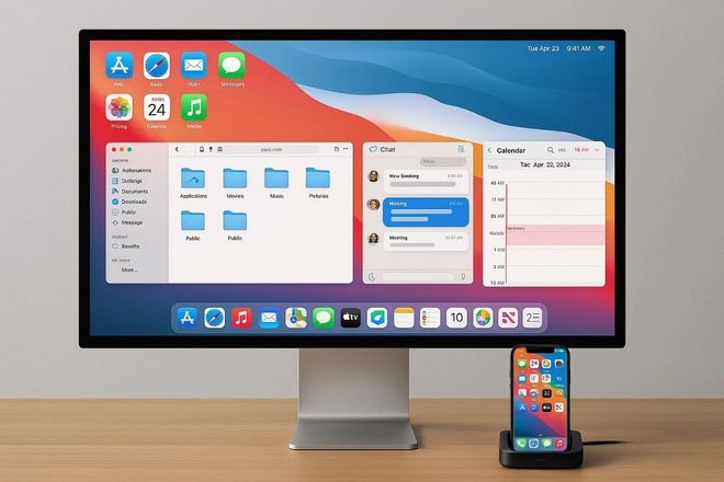 能曝光iPhone 有电脑模式了！j9九游会登录iOS 19 新功(图3)